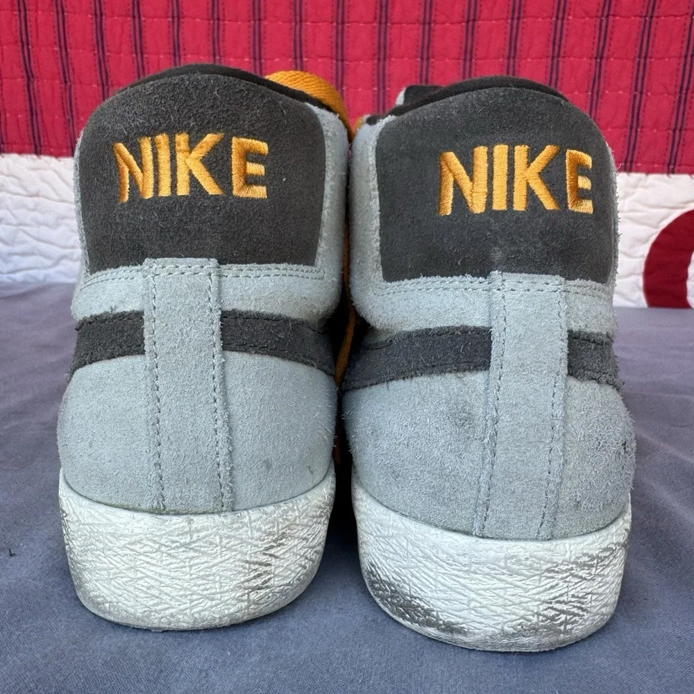Size 11.5 - NIKE SB ZOOM BLAZER‎ MID JADE HORIZON SEQUOIA 864349-301